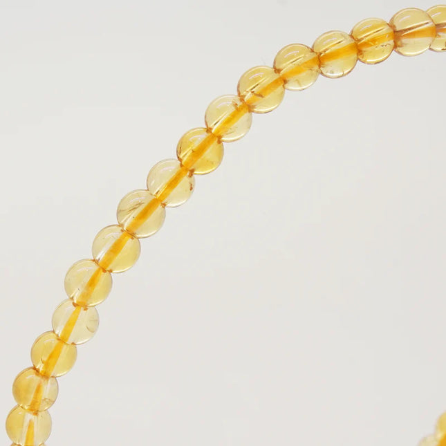 Bracelet "bien-être" Citrine 4mm