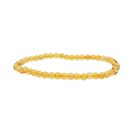 Bracelet "bien-être" Citrine 4mm