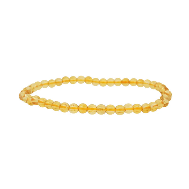 Bracelet "bien-être" Citrine 4mm