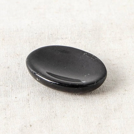 Pierre-pouce ou Galet anti-stress Tourmaline noire